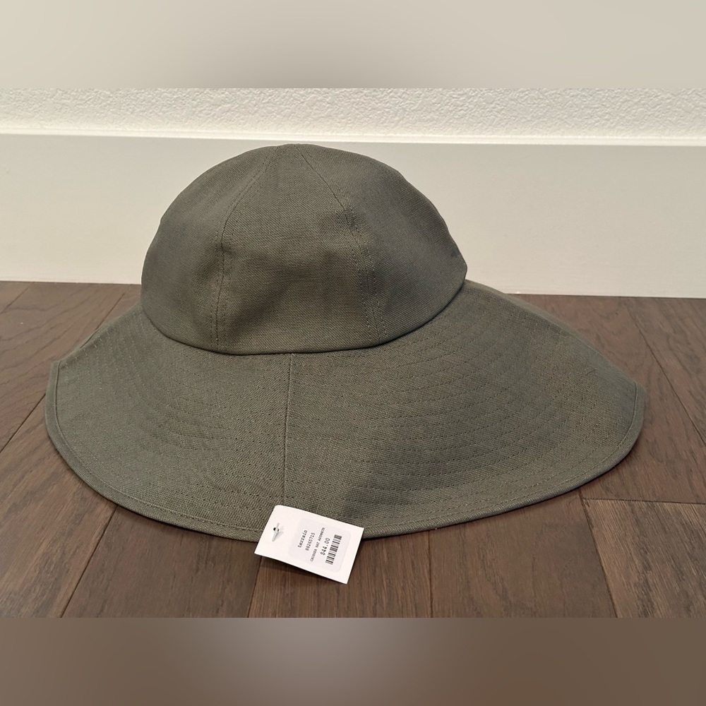 Asymmetrical Brim Cotton Crusher Hat • Solid Green • Terrain-Exclusive 88265715